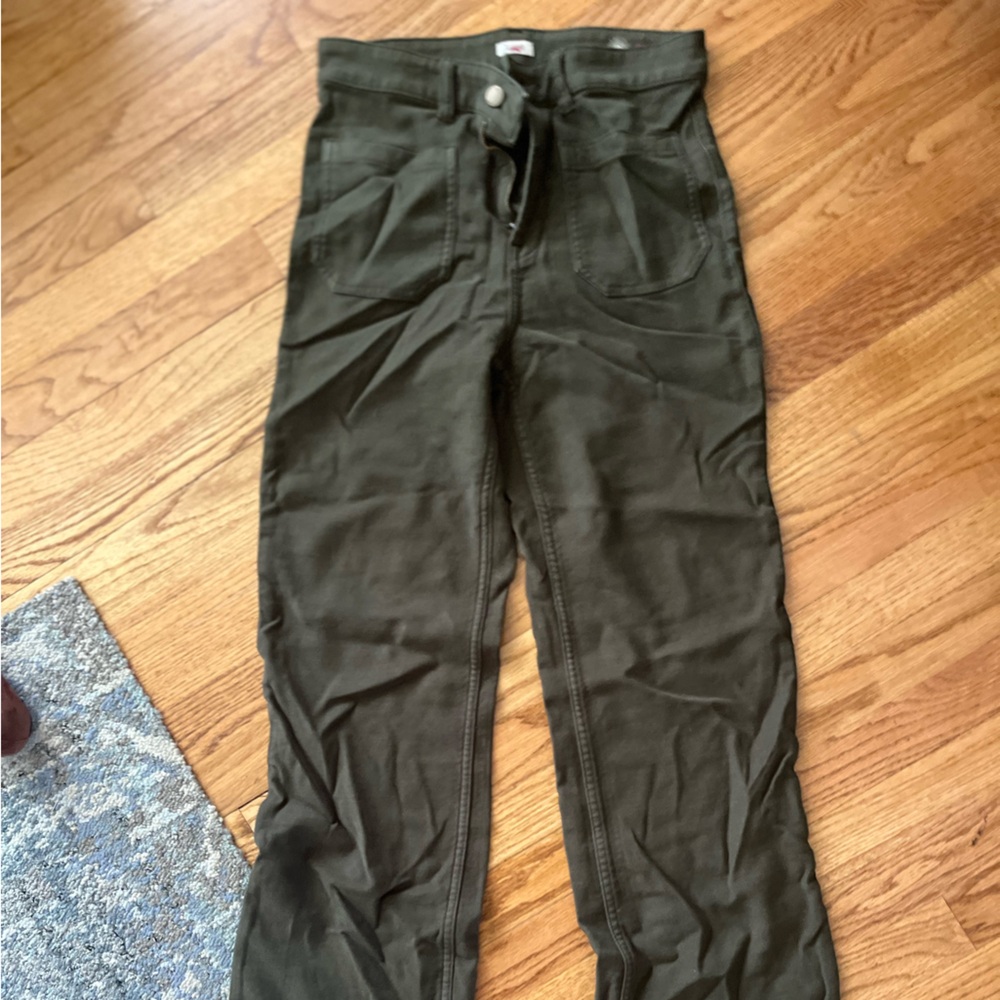 Faherty Dark Olive Trousers